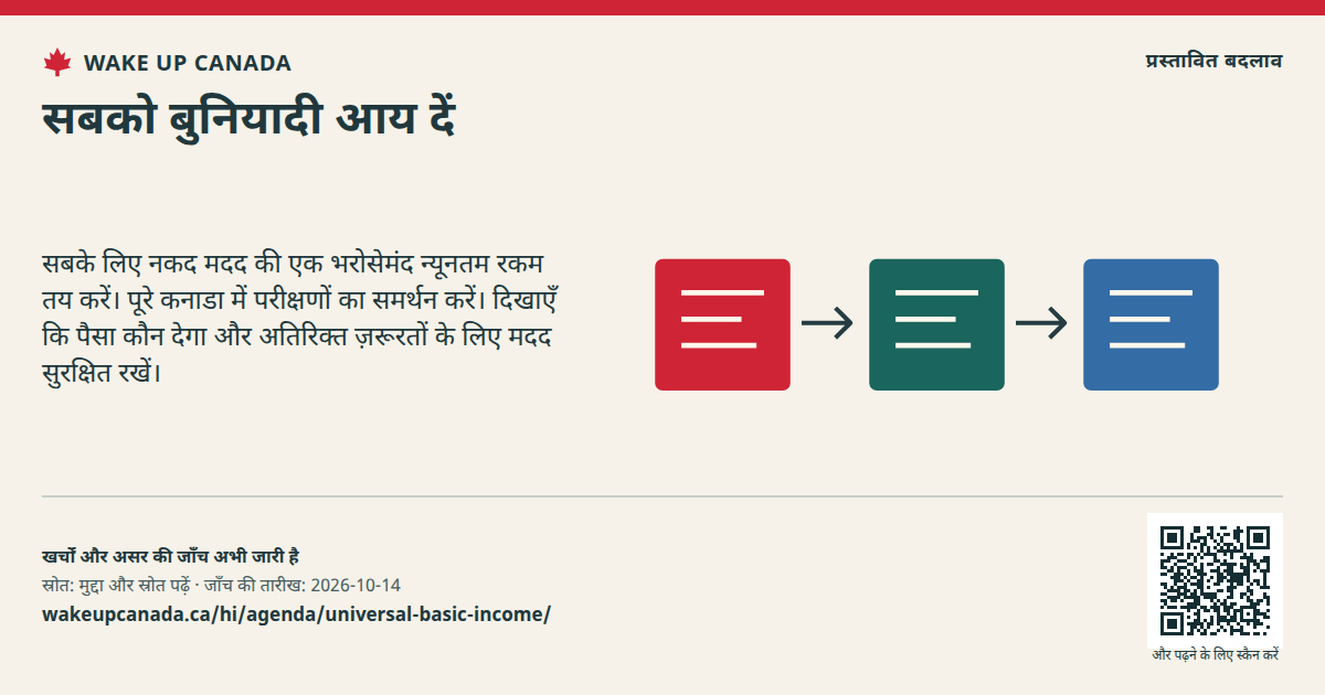 सबको बुनियादी आय दें