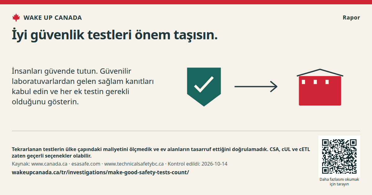 İyi güvenlik testleri önem taşısın.