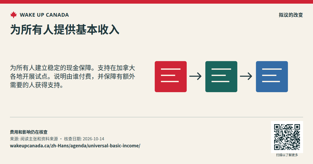 为所有人提供基本收入